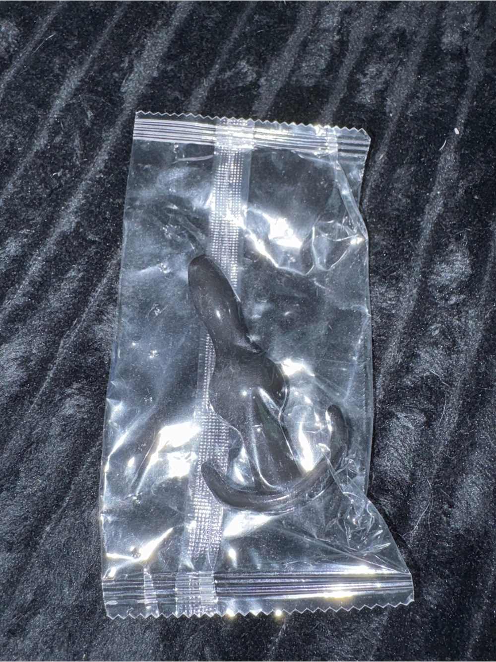 Black Silicone Adult Toy